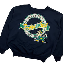 Load image into Gallery viewer, Notre Dame Fightin&#39; Irish Puff Print Crewneck Sweatshirt - Size XL
