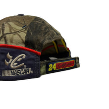 Load image into Gallery viewer, Jeff Gordon NASCAR Flame Realtree Strap Back Hat - Adjustable
