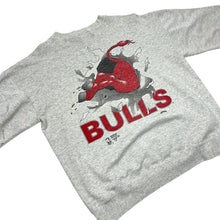 Load image into Gallery viewer, Chicago Bulls Nutmeg Mascot USA Made Crewneck Sweatshirt - Size XL
