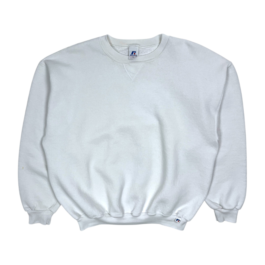 Russell Blank Crewneck Sweatshirt - Size L