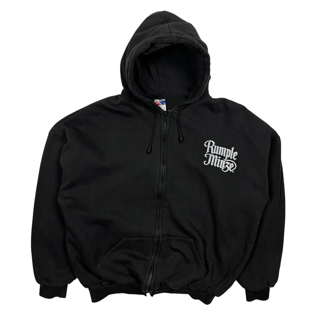 Rumple Minze Liquor Heavy Weight Zip Up Hoodie - Size XL/XXL