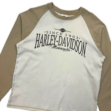 Load image into Gallery viewer, Harley-Davidson Two Tone Raglan Longsleeve - Size L
