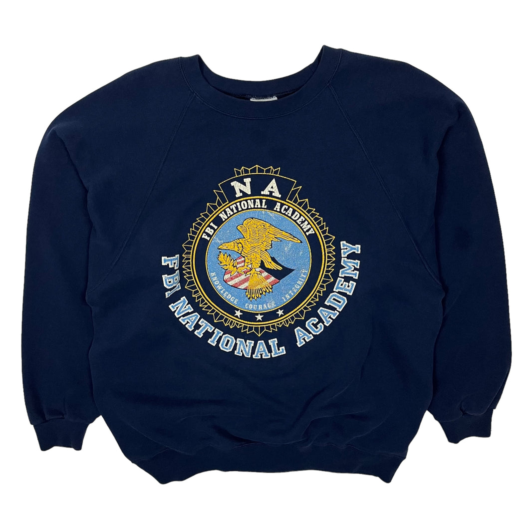 FBI Academy Recruit Crewneck Sweatshirt - Size