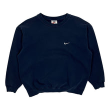Load image into Gallery viewer, Nike Embroidered Swoosh Crewneck Sweatshirt - Size L
