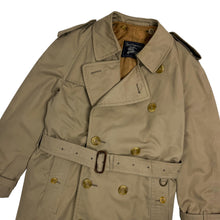 Load image into Gallery viewer, Burberry Nova Check Lined Trench Coat - Size S/M
