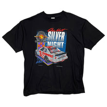 Load image into Gallery viewer, Deadstock 1995 One Hot Silver Night Dale Earnhardt NASCAR Tee - Size XL
