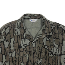 Load image into Gallery viewer, Five Brother USA Made Flannel Tree Bark Camo Button Up - Size XL
