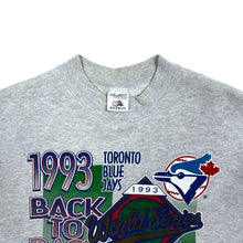 Load image into Gallery viewer, 1993 Toronto Blue Jays Back To Back Champions Crewneck Sweatshirt - Size XL
