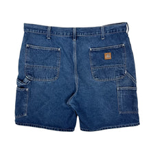 Load image into Gallery viewer, Carhartt Carpenter Work Denim Shorts - Size 38&quot;
