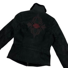 Load image into Gallery viewer, Women's Harley-Davidson Shearling Lined Biker Jacket - Size XS
