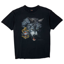 Load image into Gallery viewer, 1992 Harley-Davidson 3D Emblem Wolf Tee - Size L
