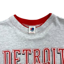 Load image into Gallery viewer, 1990 Detroit Red Wings NHL Faux Layered Two Tone Tee - Size L
