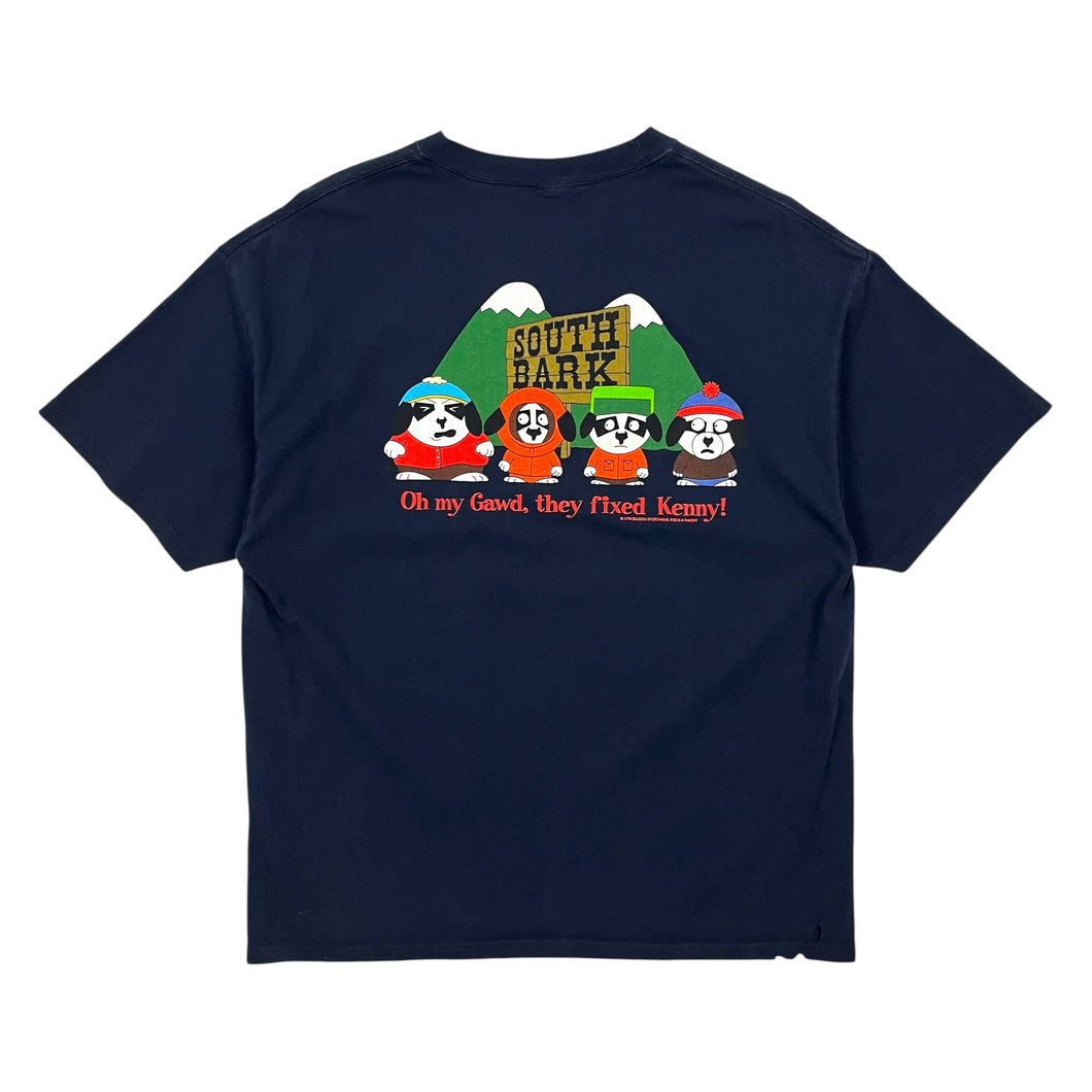 1998 Big Dogs South Bark Parody Tee - Size XL