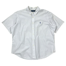 Load image into Gallery viewer, Polo By Ralph Lauren Stripped Short Sleeve Button Up Shirt - XXL
