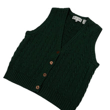 Load image into Gallery viewer, Knit Cardigan Sweater Vest - Size S

