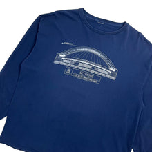 Load image into Gallery viewer, Skydome Blue Print Long Sleeve - XL
