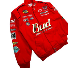 Load image into Gallery viewer, Budweiser NASCAR Racing Jacket - Size L
