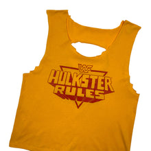 Load image into Gallery viewer, Hulk Hogan Hulkster Rules Distressed WWF Wrestling Tank - Size M
