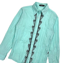 Load image into Gallery viewer, Dolce &amp; Gabbana Ruffled Button Up Dress Shirt - Size L
