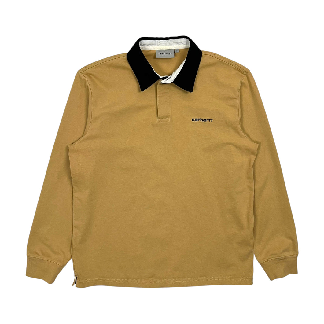 Carhartt Work In Progress Corduroy Collar Rugby Shirt - Size M