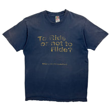 Load image into Gallery viewer, To Ride Or Not To Ride? Biker Tee - Size L

