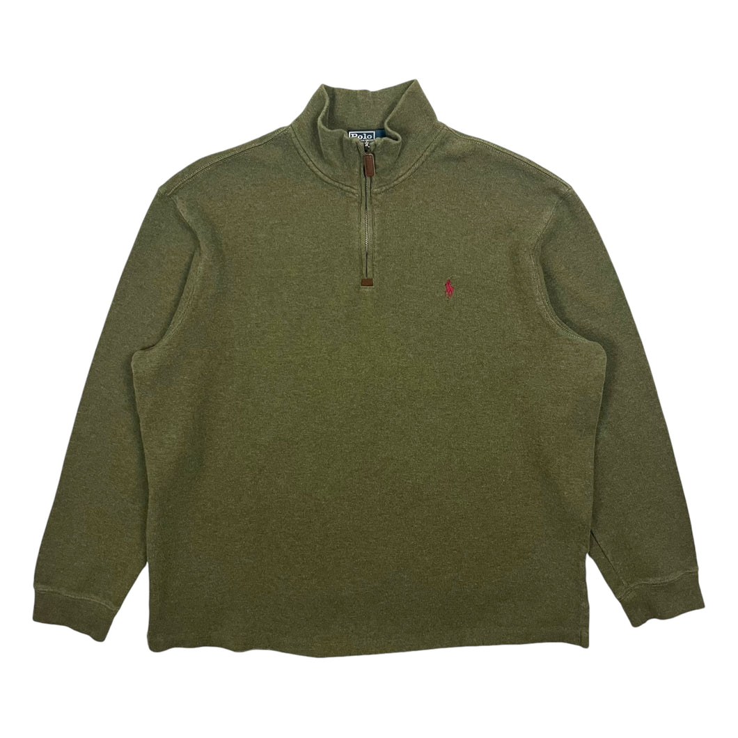 Polo By Ralph Lauren Quarter Zip Pullover - Size XL