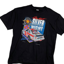 Load image into Gallery viewer, Deadstock 1995 One Hot Silver Night Dale Earnhardt NASCAR Tee - Size XL

