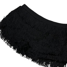 Load image into Gallery viewer, Women&#39;s Tassel Layered Micro Shorts - Size XS
