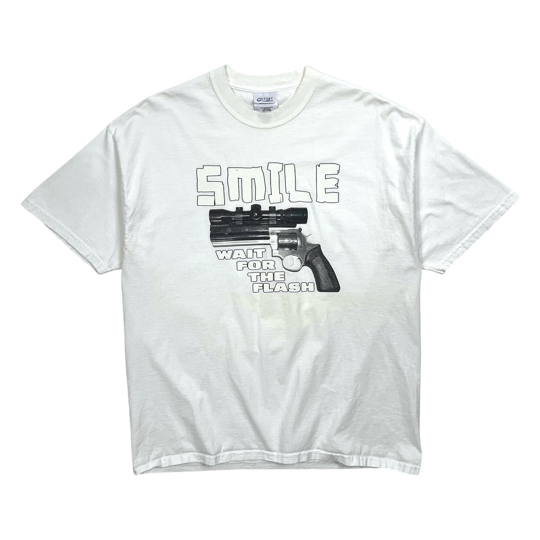 Smile Wait For The Flash Tee - Size XL