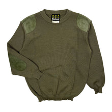 Load image into Gallery viewer, Barbour Suede Paneled Heavyweight Knit Sweater - Size XL
