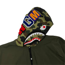Load image into Gallery viewer, A Bathing Ape 1ST Camo Shark Windbreaker Jacket - Size L
