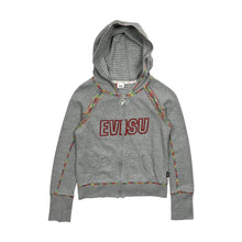 Load image into Gallery viewer, Women&#39;s Evisu Rainbow Stitch Zip Up Hoodie - Size M
