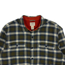 Load image into Gallery viewer, LL Bean Fleece Lined Flannel Button Down - Size XL
