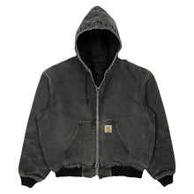Load image into Gallery viewer, Sun Baked Carhartt Hooded Work Jacket - Size L
