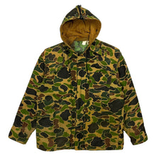 Load image into Gallery viewer, Duck Camo Hooded Hunting Jacket - Size M/L
