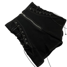 Load image into Gallery viewer, Women&#39;s Laced Contrast Stitch Shorts - Size S
