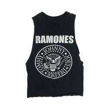 Load image into Gallery viewer, Ramones Presidential Seal Cut Off Tank Top - Size M
