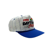 Load image into Gallery viewer, 1996 Daytona 500 Pinstripe NASCAR Hat - Adjutsbale
