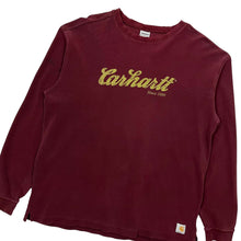 Load image into Gallery viewer, Carhartt Script Logo Thermal Longsleeve - Size XL

