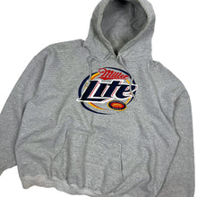 Load image into Gallery viewer, Miller Lite Beer Embroidered Hoodie - Size L/XL
