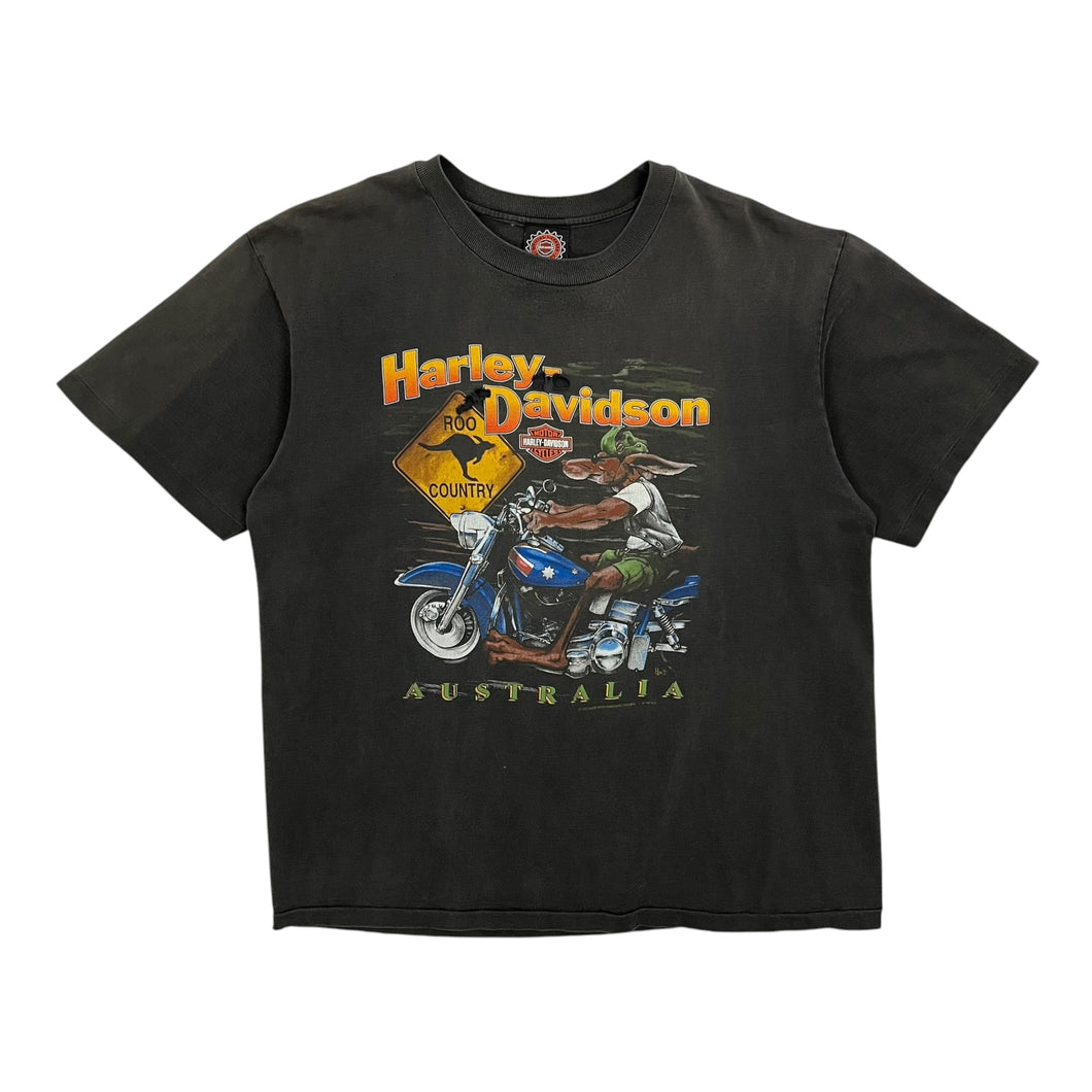 Sun Baked 1992 Harley-Davidson Australia Tee - Size L/XL