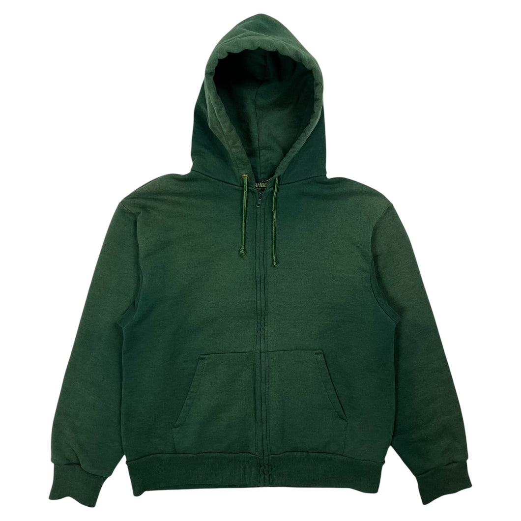 Sun Baked Blank USA Made Thermal Lined Hoodie - Size L