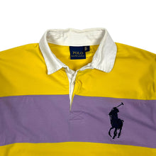 Load image into Gallery viewer, Polo By Ralph Lauren Big Pony Rugby Shirt - Size M
