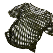 Load image into Gallery viewer, Women's Tonal Fishnet Top - O/S
