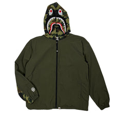 Load image into Gallery viewer, A Bathing Ape 1ST Camo Shark Windbreaker Jacket - Size L
