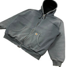 Load image into Gallery viewer, Sun Baked Carhartt Insulated Zip Up Hoodie - Size XL
