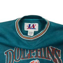 Load image into Gallery viewer, Miami Dolphins NFL Logo Athletic Sweatshirt - Size L
