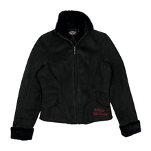 Load image into Gallery viewer, Women's Harley-Davidson Shearling Lined Biker Jacket - Size XS
