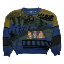 Load image into Gallery viewer, Rescue Dog Bar Scene Knit Sweater - Size L
