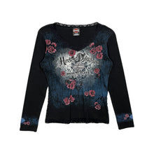 Load image into Gallery viewer, Women&#39;s Harley-Davidson Lace Floral Long Sleeve - Size M
